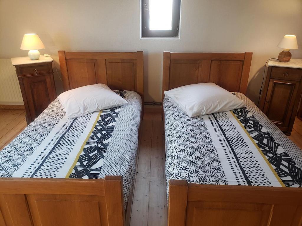 Gite Au Petit Ruisseau-Etage Et Combles-Maison Alsacienne 4 Personnes 4 Nuitees Minimum Langensoultzbach Exteriér fotografie