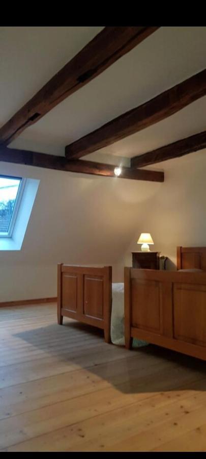 Gite Au Petit Ruisseau-Etage Et Combles-Maison Alsacienne 4 Personnes 4 Nuitees Minimum Langensoultzbach Exteriér fotografie